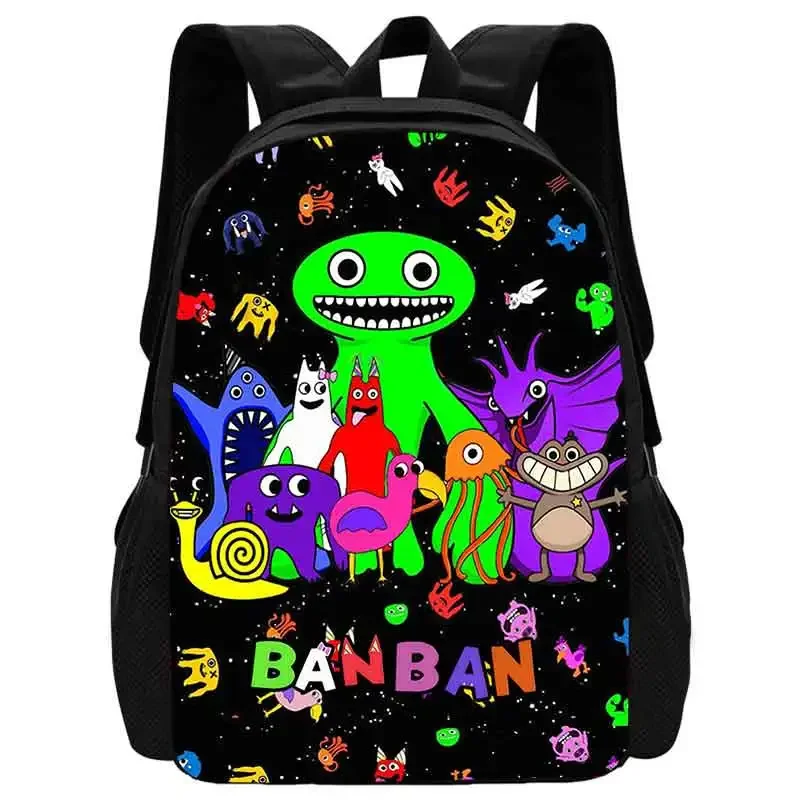 Garten of BanBan School bags for Boys Girls Mochila of Cartoon School Children Backpack ,Light Weight Kids Bags Best Gift Toys
