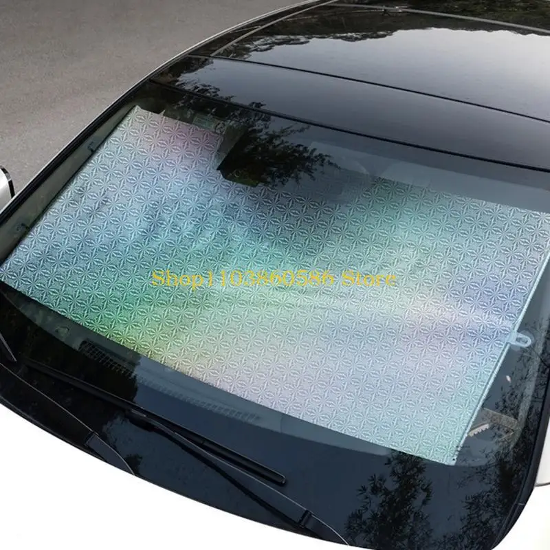 242A Convenient Window Sun Shade Lightweight UV Protections Curtain Functional Sun Curtain PVC Sun Shade for Vehciles