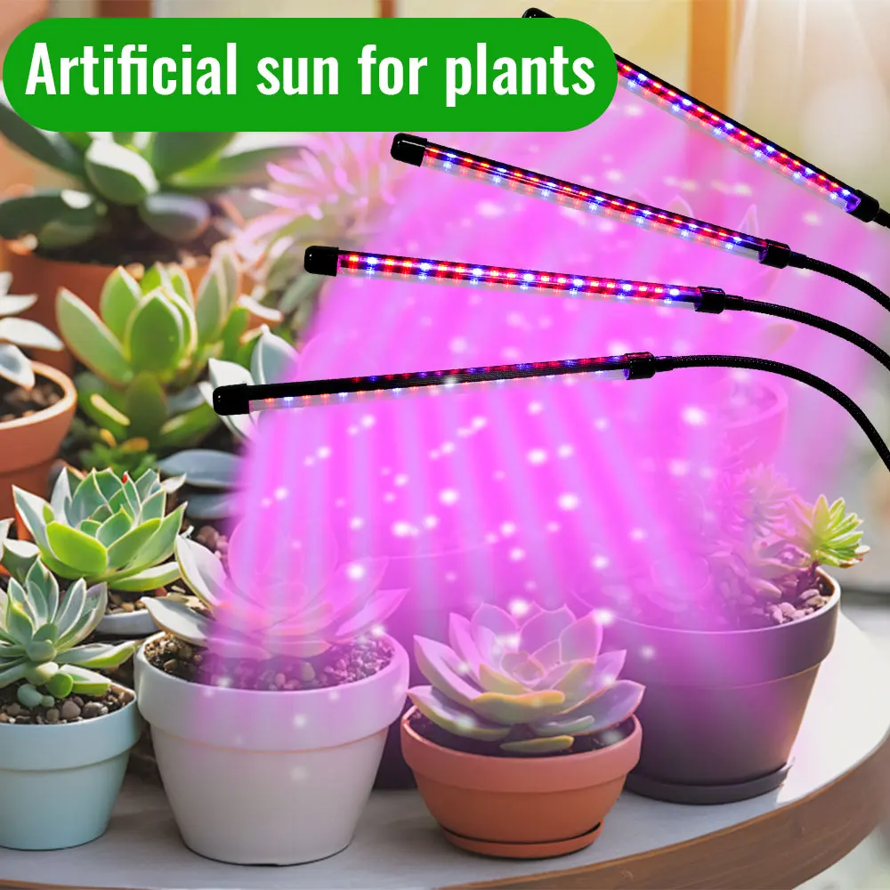 LED Grow Light USB Phyto Lamp Full Spectrum With Control Phytolamp For Plants Seedlings Flower Home Tent