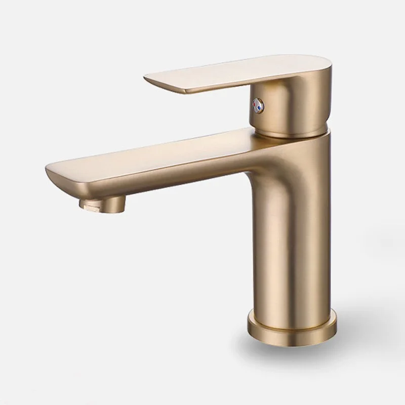 

Luxury Stainless Steel Basin Faucet Bathroom Sink Wash Basin Hand Wash Basin Gold & Black Hot & Cold Water