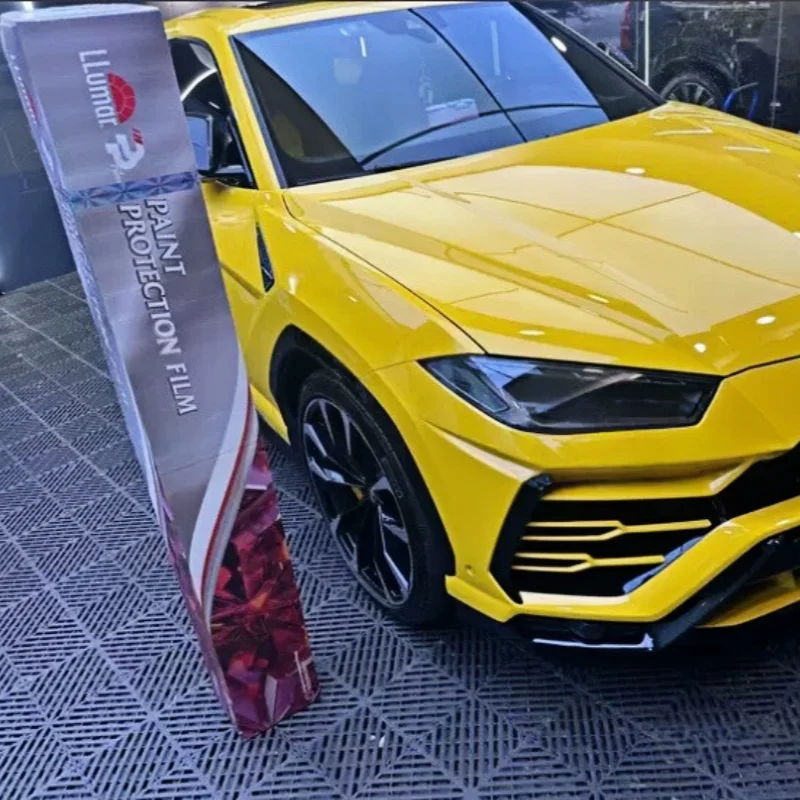 

LLuamr TPU PPF 6.5mil Paint Protection Film High Gloss Original Paint Transparency Self Repairing Hydrophobic Rock Chip Guard