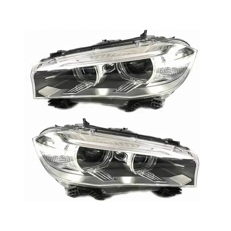 

Left Right Pair of Xenon HID Front Lamp Headlight for BMW X5 F15 2017 2018 2019 63117317101 63117317102 for LHD Car