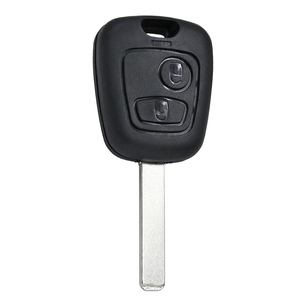 2 Buttons Remote Key 433MHz ID46 Chip for Peugeot 106 206 207 306 307 Citroen C2 C3 C4 Xsara Picasso Berlingo VA2/HU83/NE72/SX9