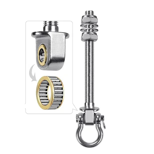 Imagen 2 del producto ABWZ-4X gancho para columpio de alta resistencia, hamaca de Yoga, gancho para saco de arena, accesorios para silla colgante para patio de juegos, hamaca de Yoga para porche