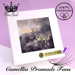 500 5D 7D 9D Handmade Camellia Premade Fans Lashes Loose Promade Fans Soft Natural Russian Volume Faux Mink Eyelash Extension