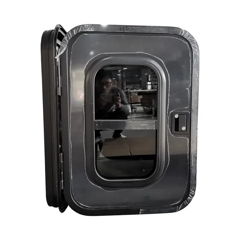 

for RV caravan trailer 2024 aluminum alloy frame single-point lock door