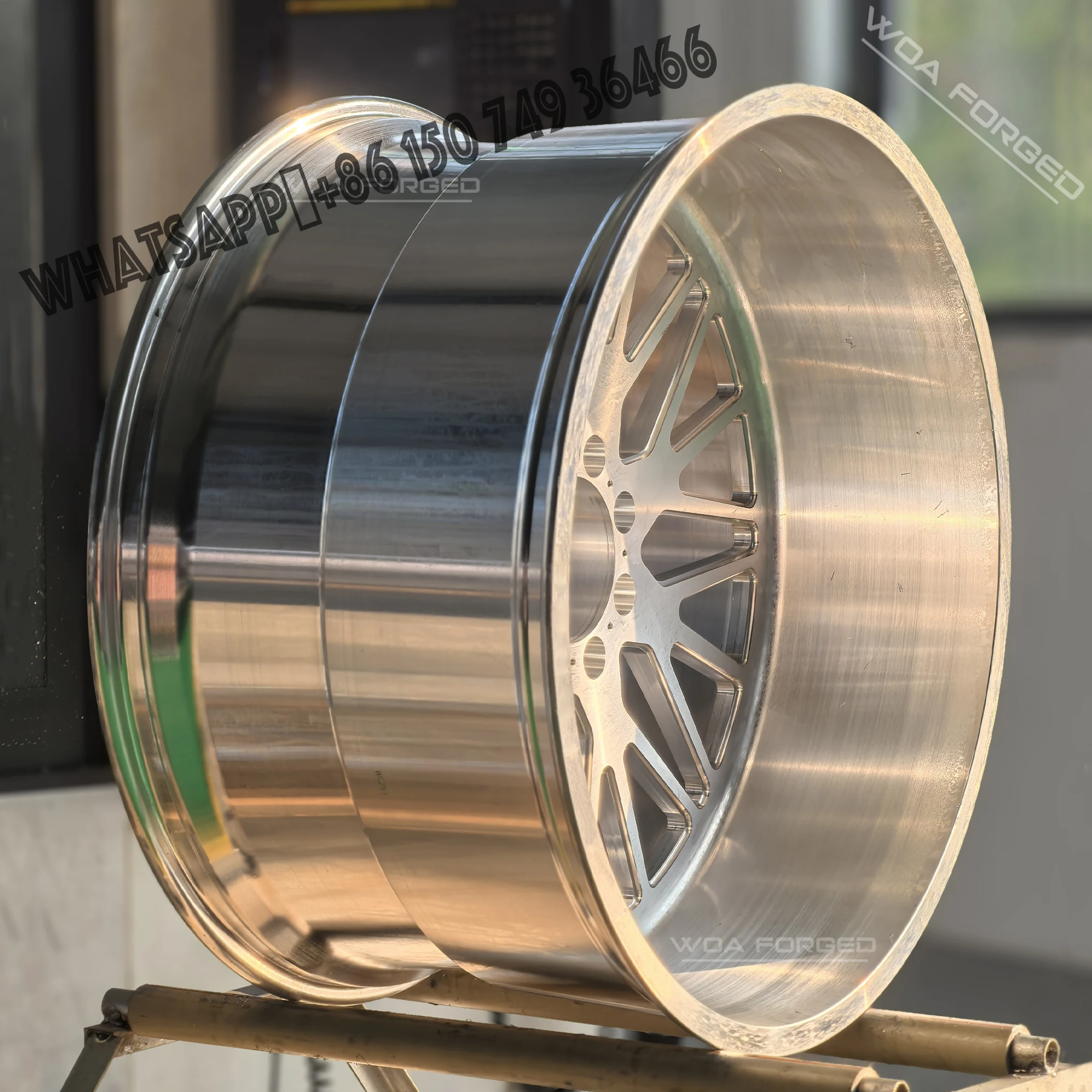 

New Forged Car Wheels WOA Custom 20 22 24 26 28 30 Inch 8x6.5 8x200 8x210 Alloy 1-PC Special Vehicles Truck Wheel Rims