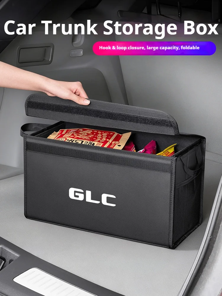 Für Mercedes Benz GLC GLB GLA GLK CLA CLS ML SL: Faltbare Kofferraum-Aufbewahrungsbox, Multifunktionale Großraumige Ordnungsbox
