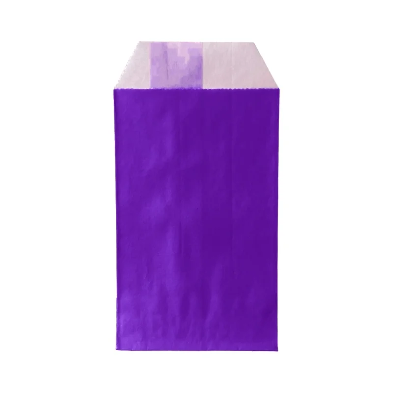 50 stuks mini veelkleurige kraftpapieren zakjes – effen kleur geschenkzakjes voor bruiloften, feesten, uitnodigingen en groet - afbeelding 1