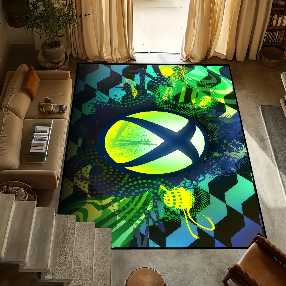 

Logo Game X-Xbox Small Carpet Bedside Kitchen Bath Living Home House Bedroom Floor Mat Doormat Rug Decoration