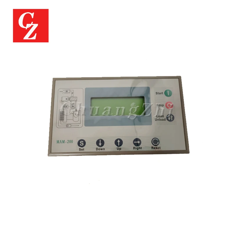 MAM-200 Screw Air Compressor Controller Display Panel KY02S Microcomputer Main PLC Controller for Industrial Use New Used