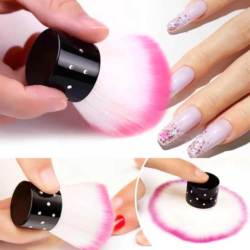 LINMANDA Dip Powder Recycling-Tablett mit Reinigungsset, Nagel-Strasssteine, Glitzer, Perle, Recycling, Sparwerkzeug, Nägel, Tech, Must Have