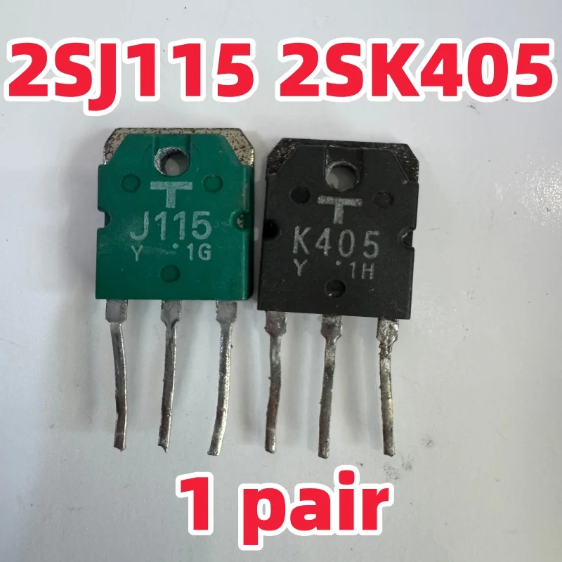 1 Pair Original disassembly 2SJ115 2SK405 K405 J115