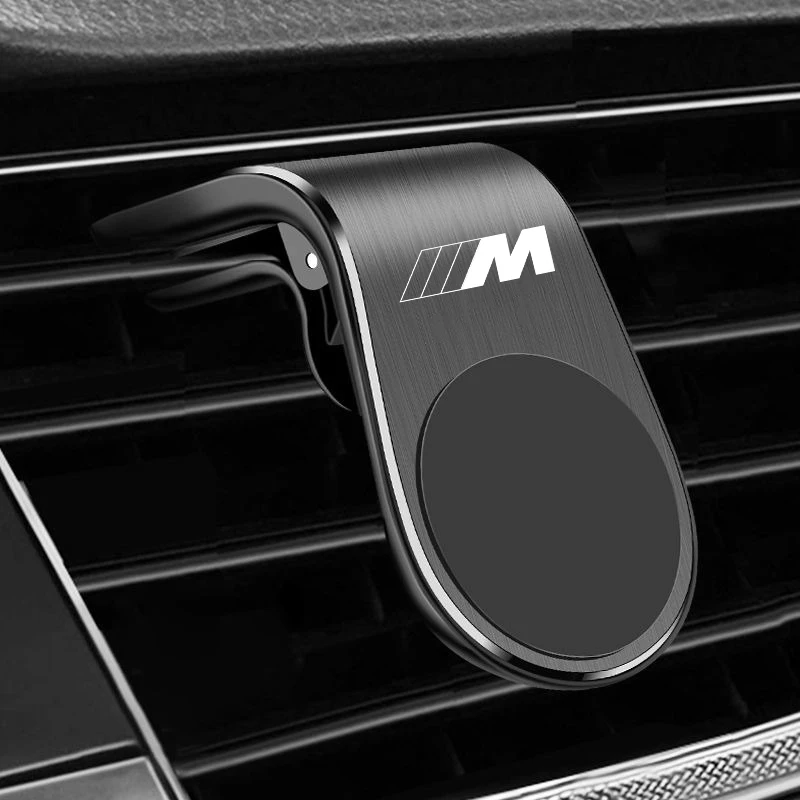 Soporte magnético para teléfono con clip de ventilación para coche, rotación para BMW M Performance E46 E90 E60 F10 F30 E39 E36 F20 E87 G30 E92 E91 X5