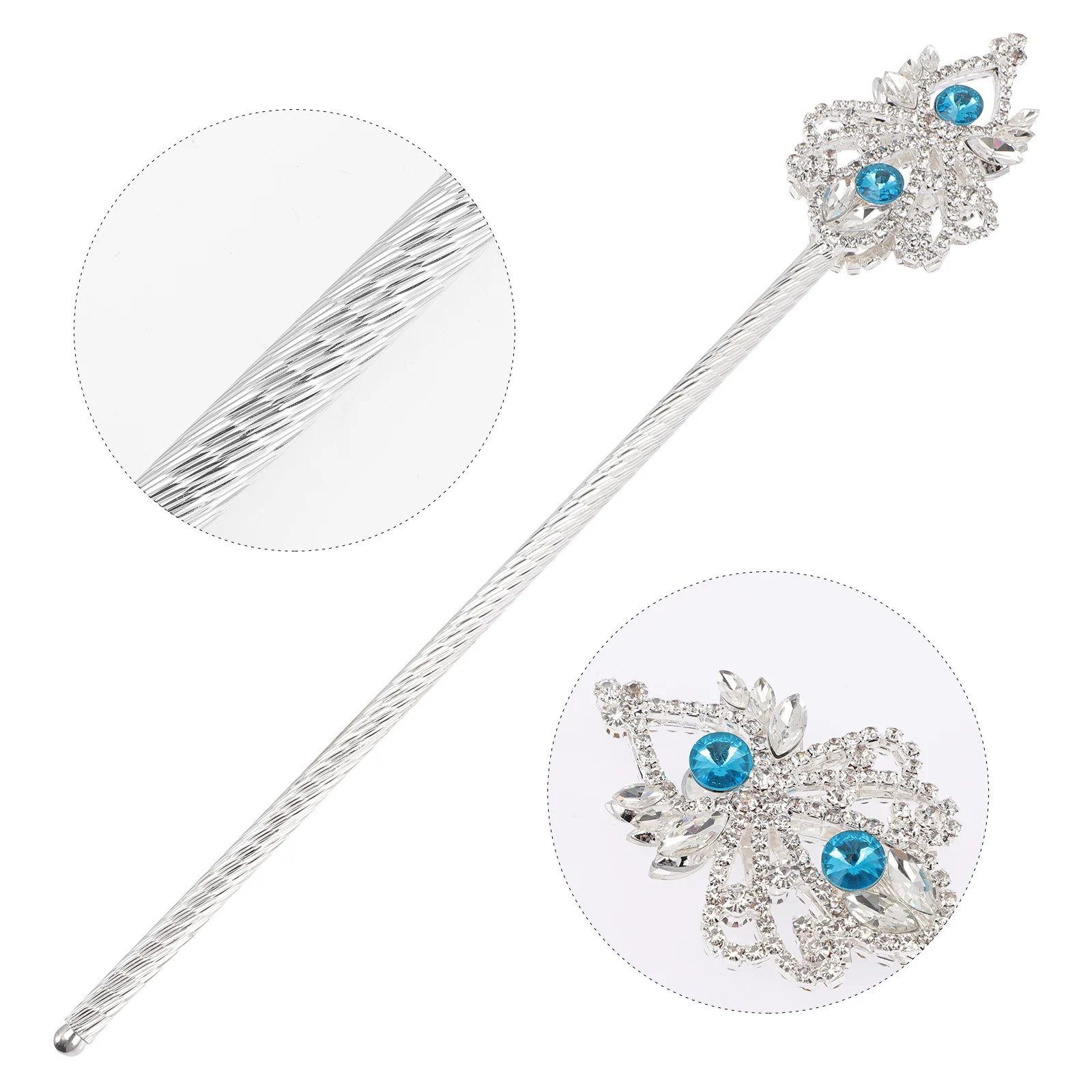 Cane Halloween Cosplay Costume Walking Stick For Women Halloween Costume Cane Girls Sparkly Elegant Party Accessory