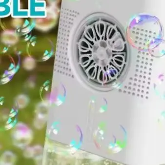 Soffiatore automatico di bolle di sapone Pompero da pavimento per matrimoni, feste, famiglie, giardino all'aperto, cortile, attività genitore-figlio