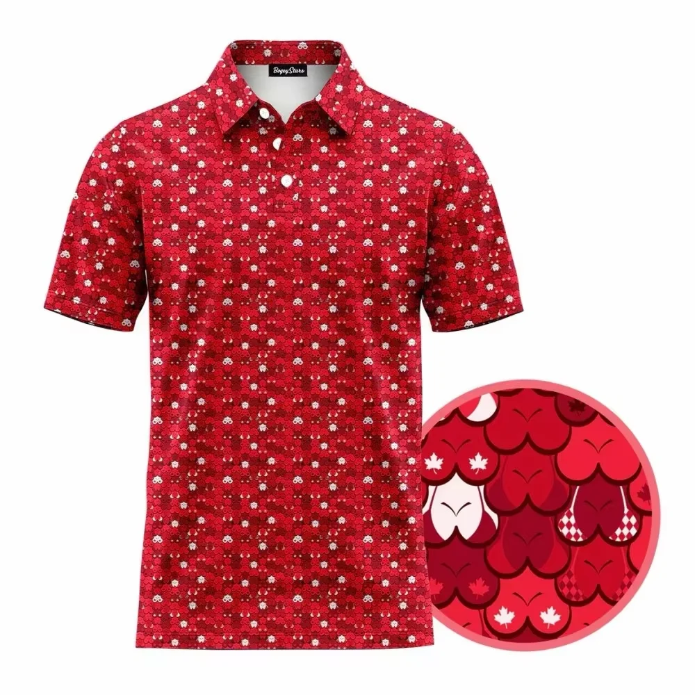 Funny Men's sexy humorous 3D printed golf jersey fashiona hip-hop personalized short sleeved Breathable Polo shirt Men clothing