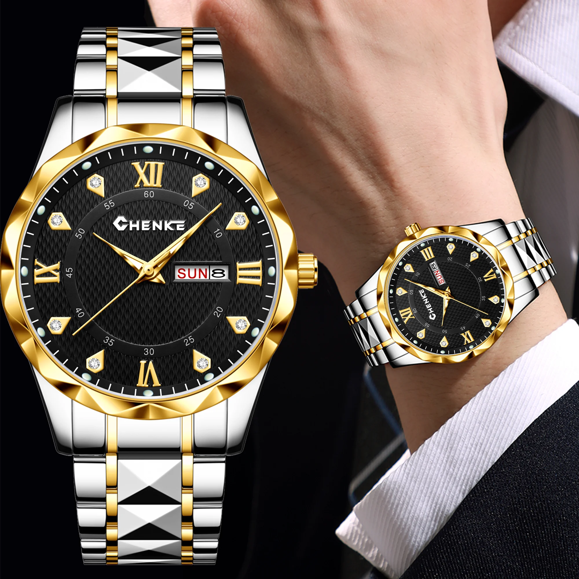 Smartwatch Watches Gift For Men - Stijlvolle herenhorloges: casual, zakelijk, minimalistisch, elegant,
