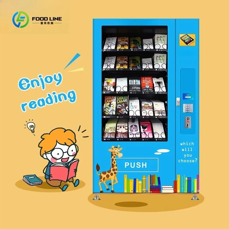 

Hot Sale Automatic Intelligent Magazine Vending Machine Book Vending Machines Student for School