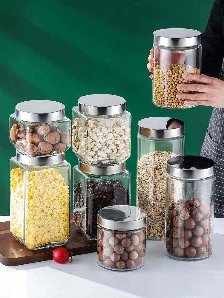 Glass Sed Storage J…