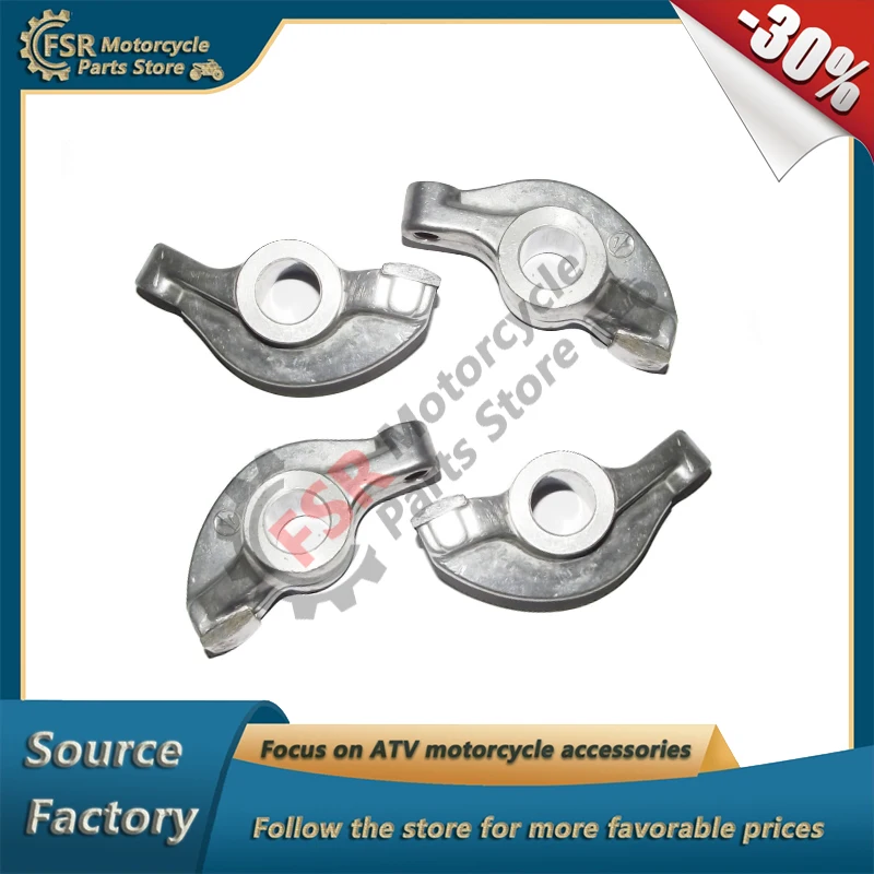 1 SET OF 4,VALVE ROCKER ARM,FOR KINROAD BUGGY JOYNER 650 & COMMANDO SAND SPIDER SAND VIPER GOKA SAITO,P/N:270Q-01510 270Q-01610