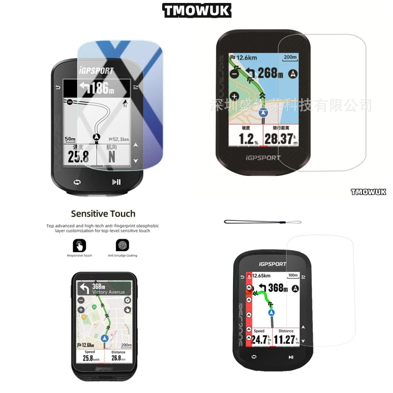 

For IGPSPORT BSC300 300T BSC200S IGS800 BSC200 Original 9H HD Tempered Glass Screen Film Protector Cover