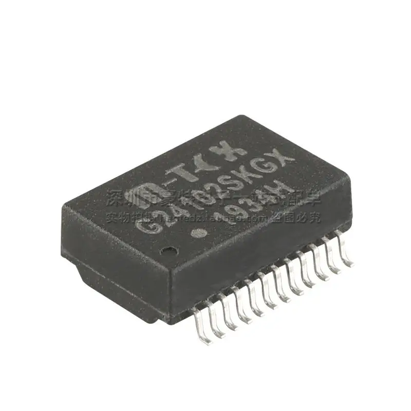 2 sztuk/G24102SKGX SOP24 stóp patch Gigabit sieć Ethernet filtr transformator izolacji może być strzał bezpośrednio