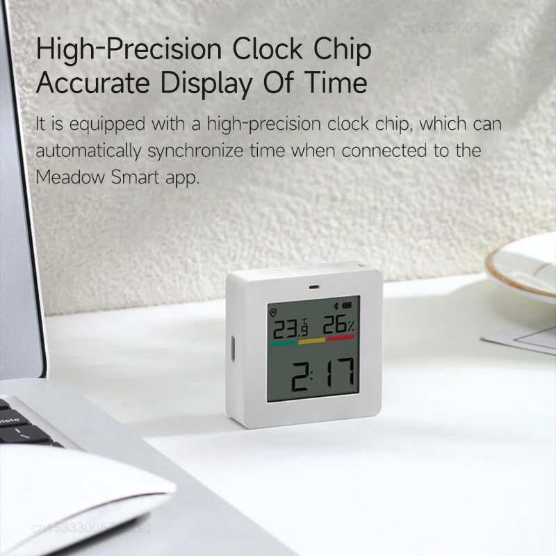 Xiaomi Miaomiaoce Mini Air Quality Detector CO2 Detector Type-C Charging Temperature Hygrometer Precise Monitoring Smart Clock