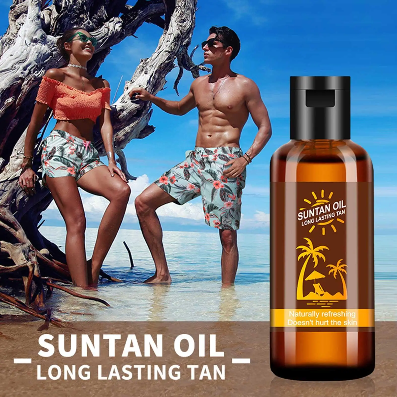 Sunless Self Tanning Lotion Bronze Quickly Coloring Body Solarium Skin Cream Suntan Oils Tan Sexy Tan Natural Natural Face