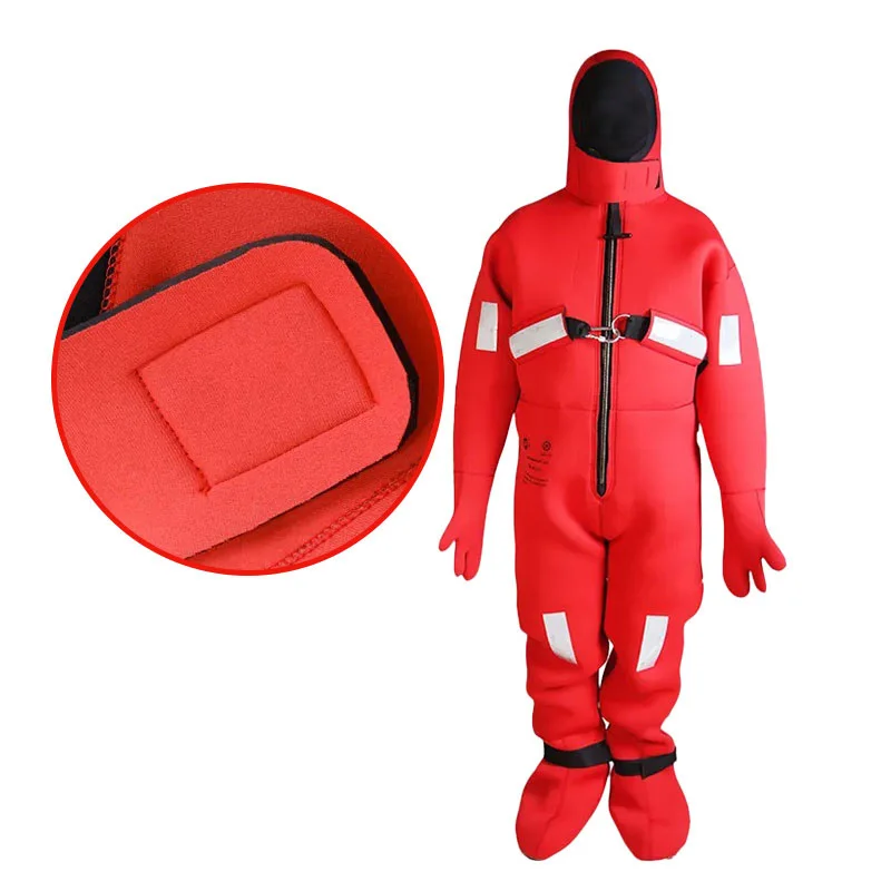 Strongly recommend SOLAS Marine Lifesaving Cryogenic Protection Survival Immersion Kit