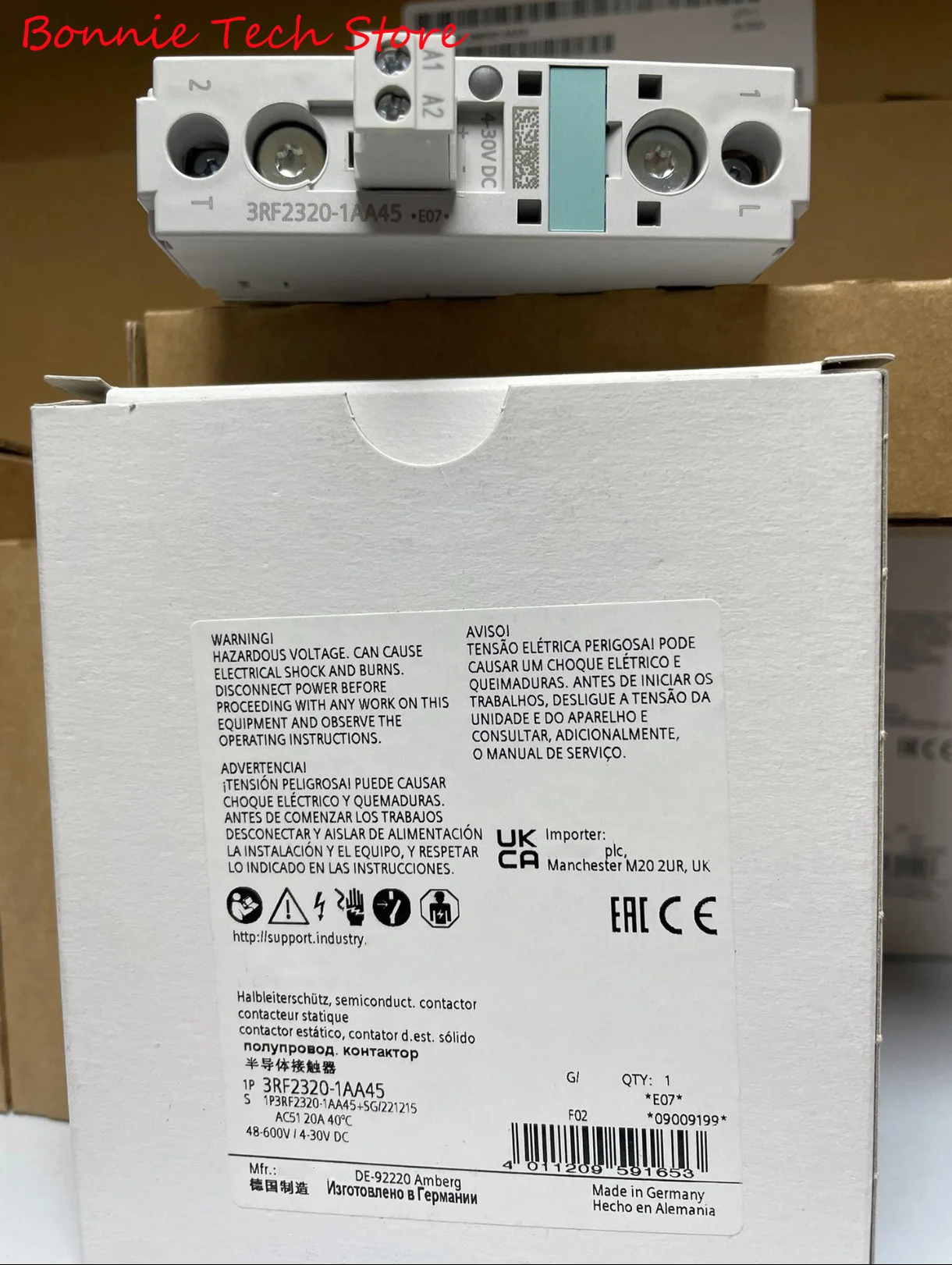 

3RF2320-1AA45 for Siemens Solid-state contactor