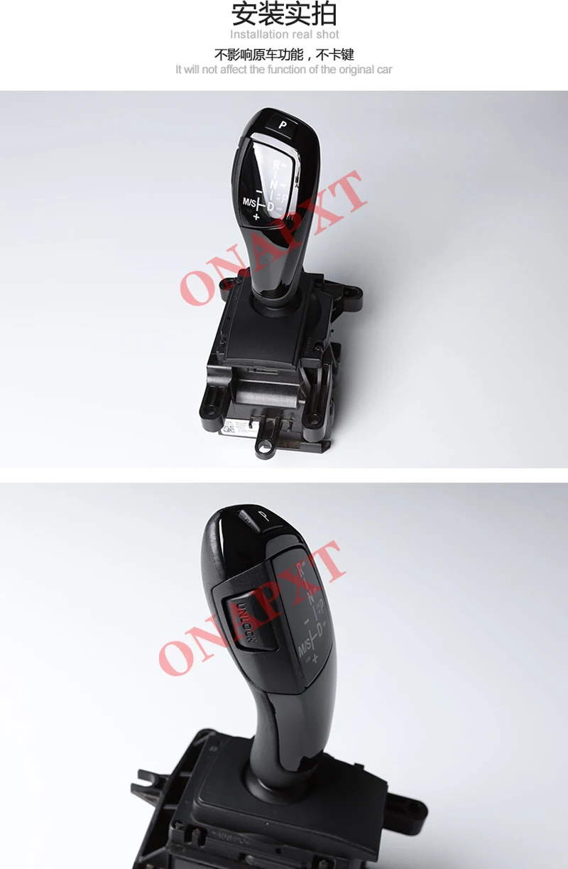 Voor BMW 3 4 Serie F30 F34 F32 Auto Piano Zwart Versnellingspook Cover Panel Knop Vervanging LHD RHD Interieur accessoires