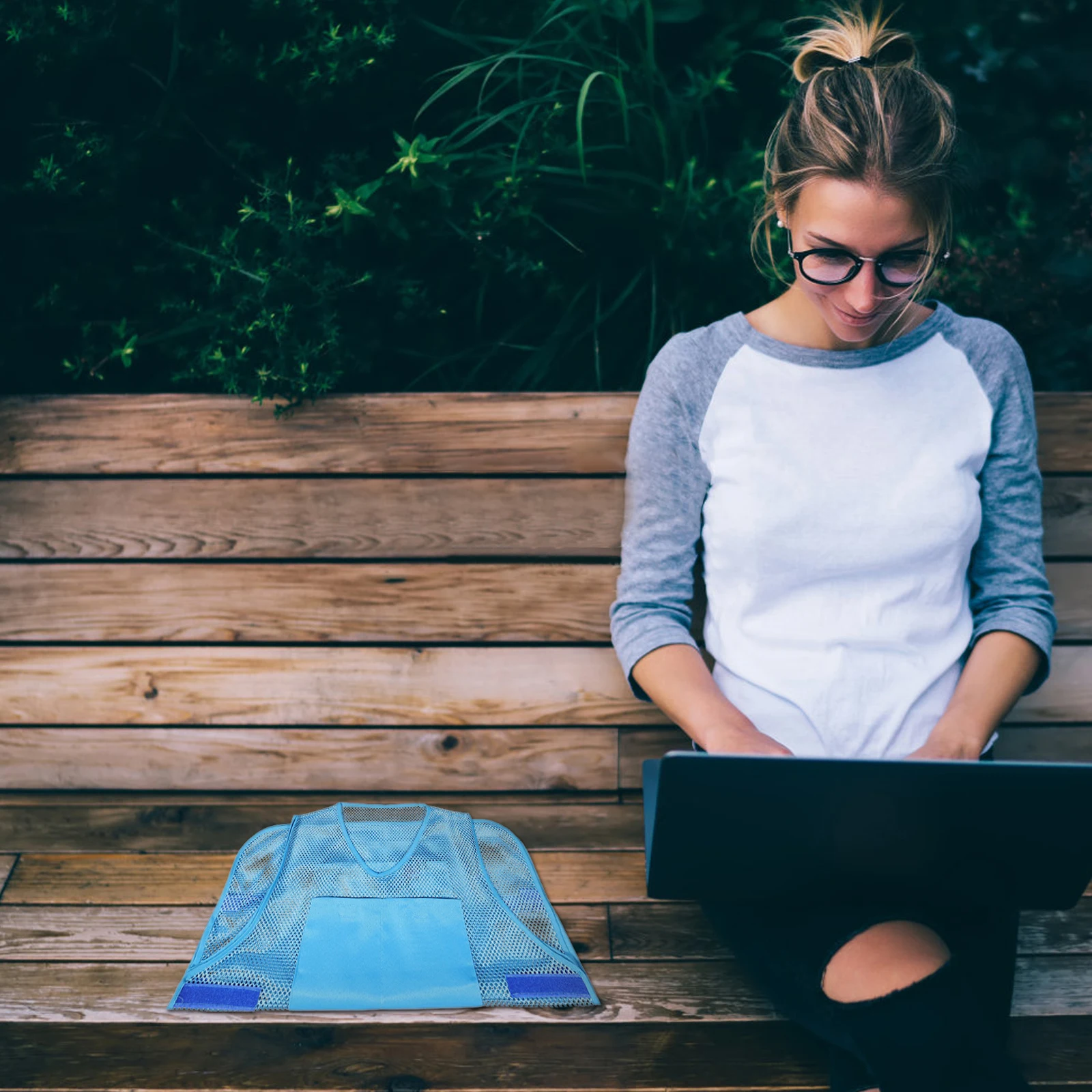 

1 set Cooling Vest for Hot Weather Sport Motorcycle Men Ice Camping Cold Work Summer Outdoor Ice Pack Vest Comfortable Cooling