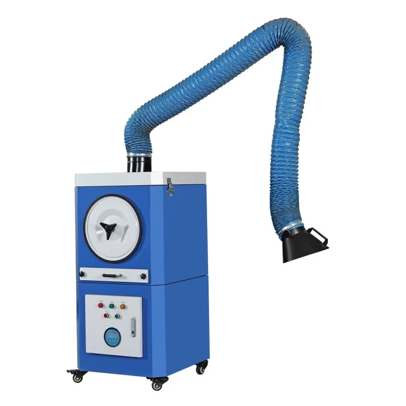 Portable Welding Fume Dust Collector/mobile Industrial Welding Dust Removal and Filtration System