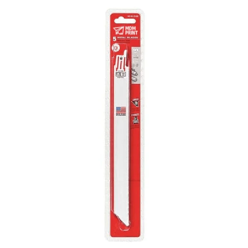 

9" 18 TPI SAWZALL Blades (5 Pk)