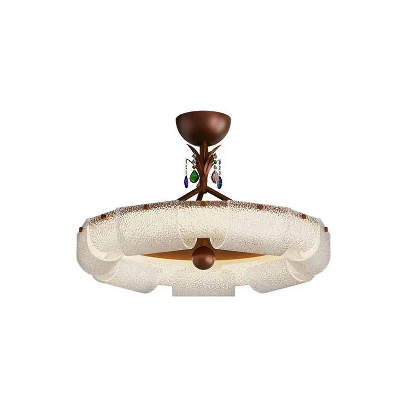 

Ceiling medieval American retro master bedroom lamps modern and simple