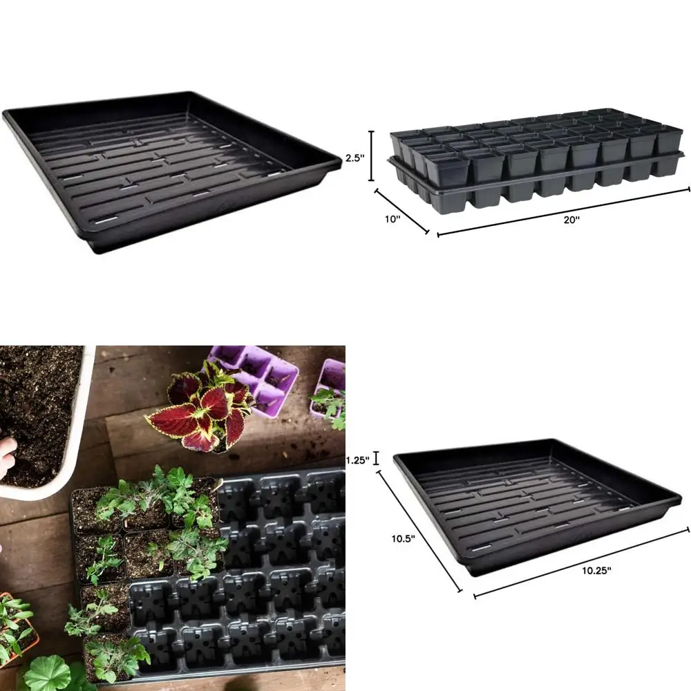 

Bootstrap Farmer 1010 1.25-Inch Hole 20-Count Seedling Trays