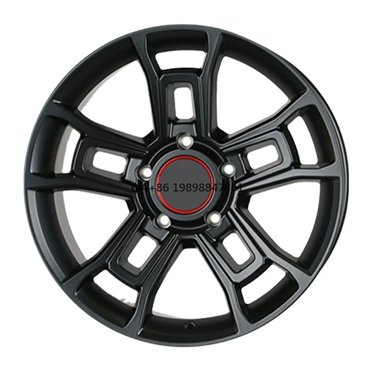 

Wheel Hub Black 16" 17" 18'' 20'' Off Road Alloy Wheels Rim 6x139.7 5x150 5x114.3 Wholesale Prices Car Wheel for TOYOTA #SUR1057