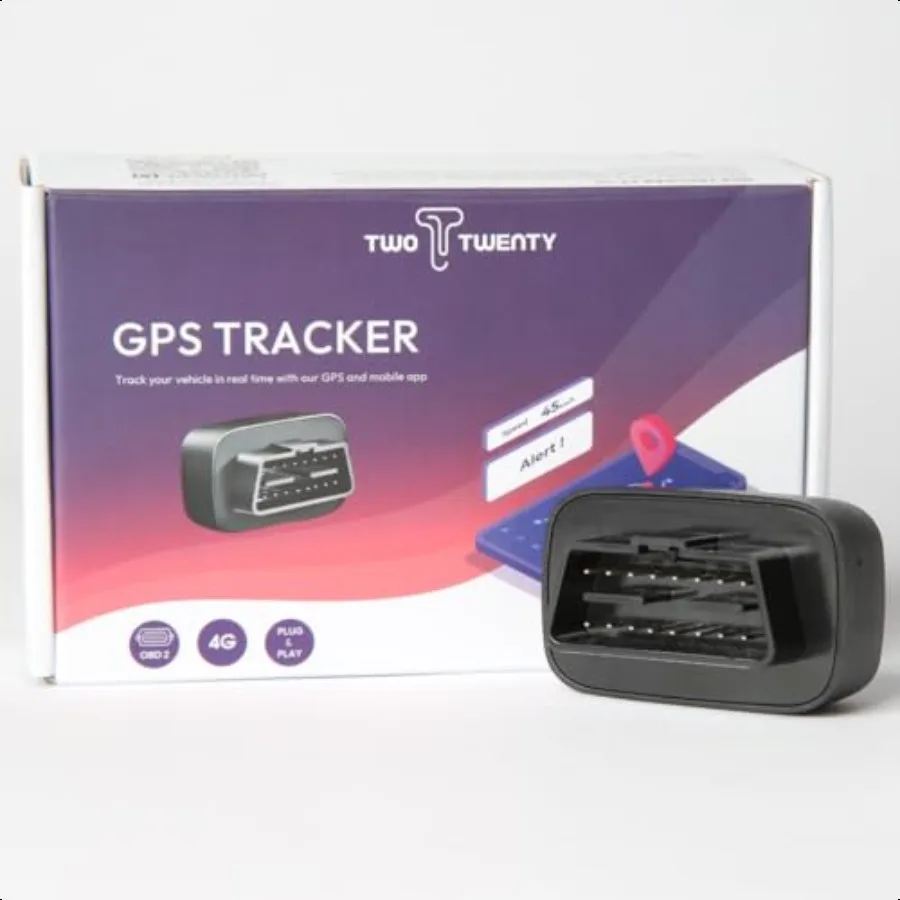 

TT01 GPS Tracker for Cars OBDII Realtime Tracking with Precise GPS Location Suitable for Cars Trucks RVs and Motorcycles Wirel
