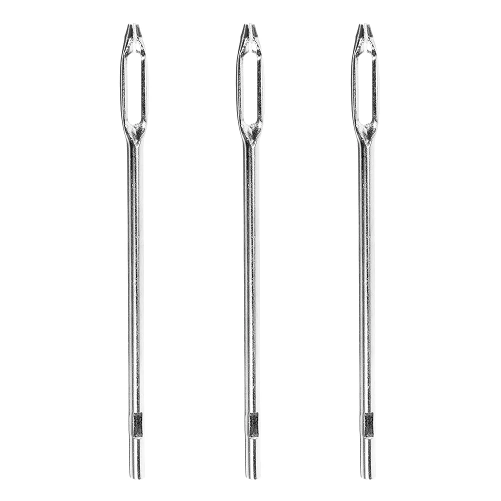 

3Pcs Automotive Tire Repair Needles Split Eye Design for Car Motorcycle Fast Puncture Fix Kit Reliable Vehicle Maintenance Tool