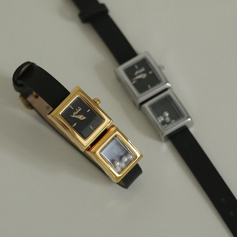 

New Women'S Watch, Original Design, High-End Fashion, Leather Trendy Wristwatch, Women'S Trendy Watch, Women'S Gift.