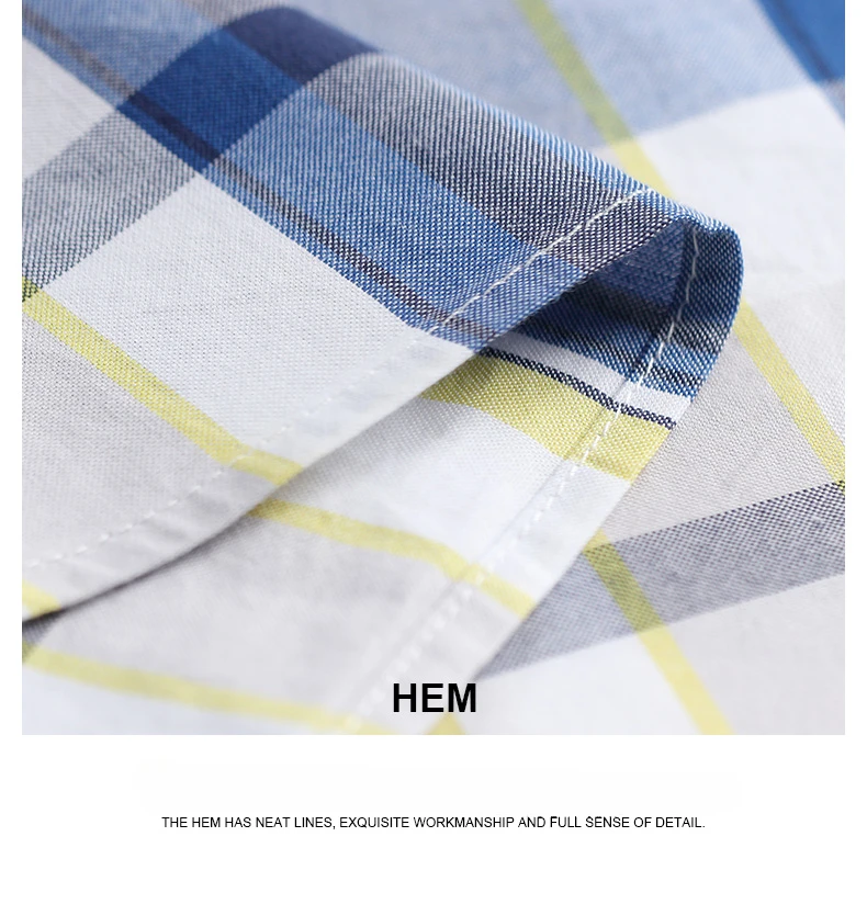 Casual Long-sleeve Shirts for Men Slim Fit Plain Shirt 100%cotton Plaid Striped Tops Soft Designer Fashion Korean Trends Clothes