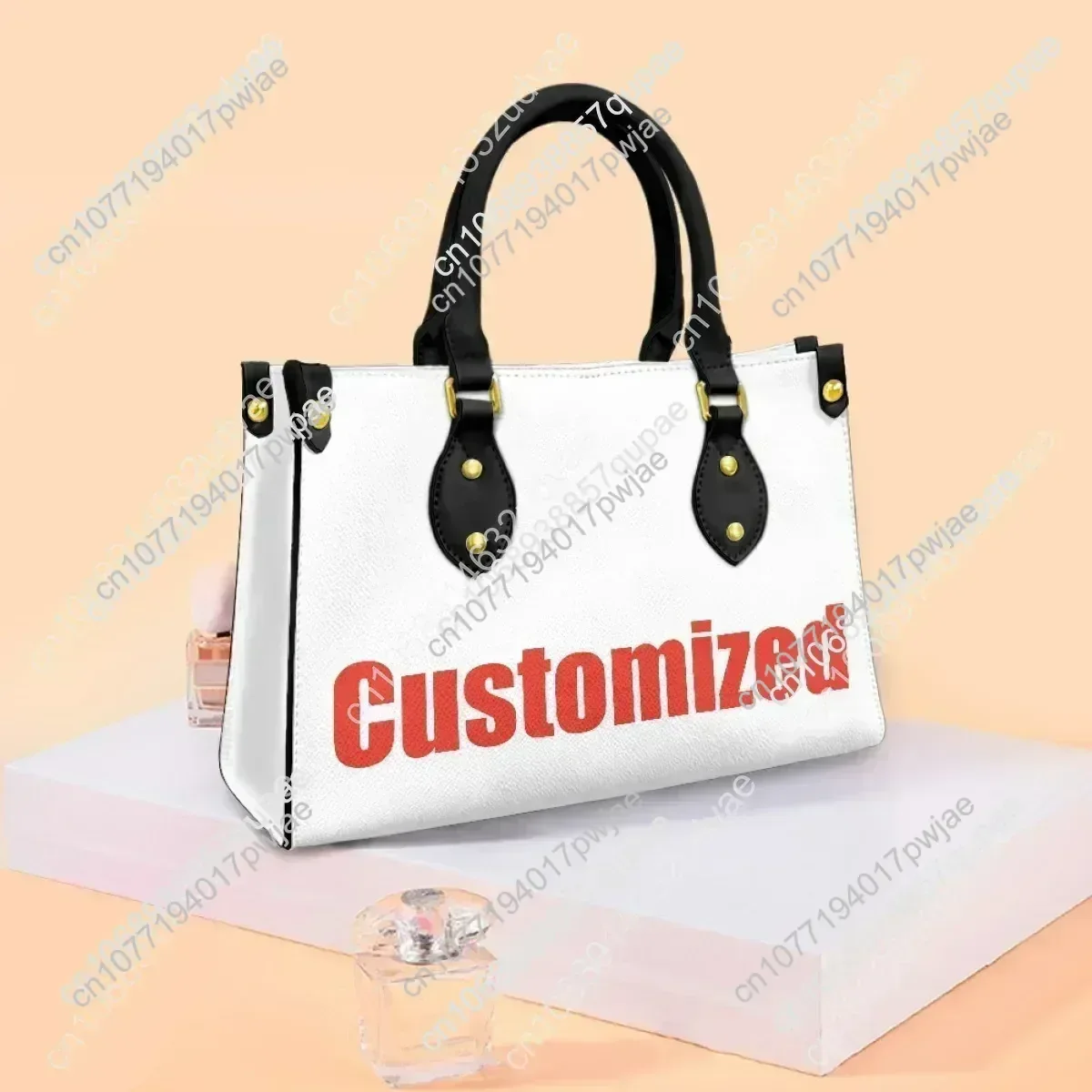 Spanish Bullfighting Graphic Tote Bag Purse Womens Mens Personalized Text Image PU Leather Handbag Business Shopping Gift Bags