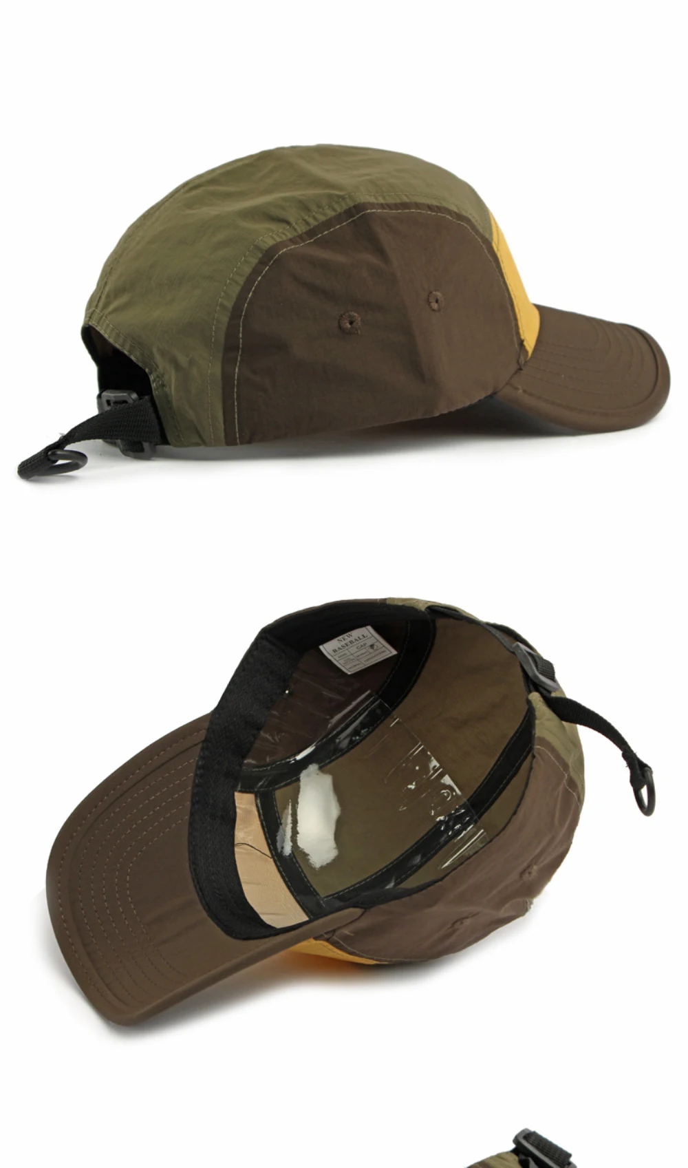 HT5123 Frühling Sommer Sonnenkappen für Herren Damen 2026 Neue Patchwork Verstellbare Snapback-Kappe Männlich Weiblich Sport Lauf Baseball Caps – Detail 10