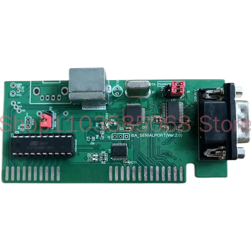 

ISA Bus Expansion Card Serial Port Expansion Card PS2 Mouse Interface Optical Mouse DOS Interface 8-bit Bus