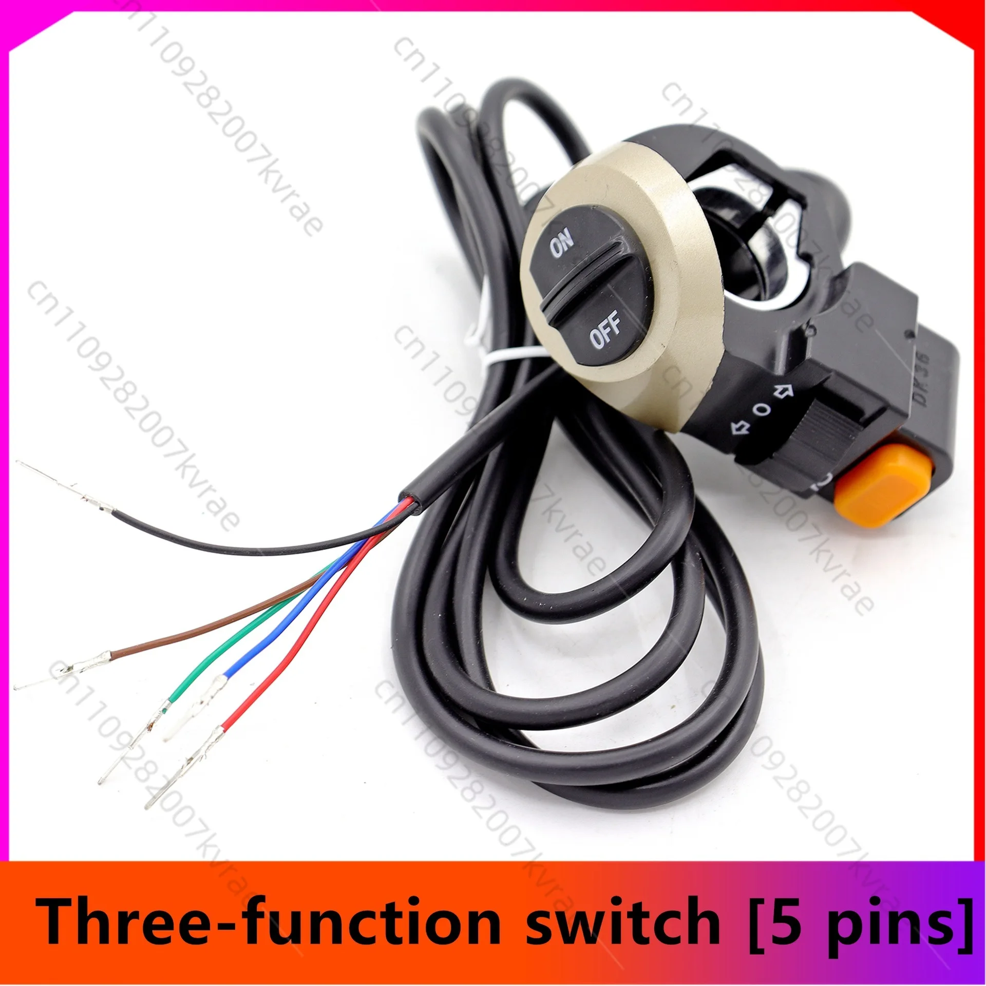 New Three Function Gear Switch Four In One Control Switch For Electric Scooter Bike