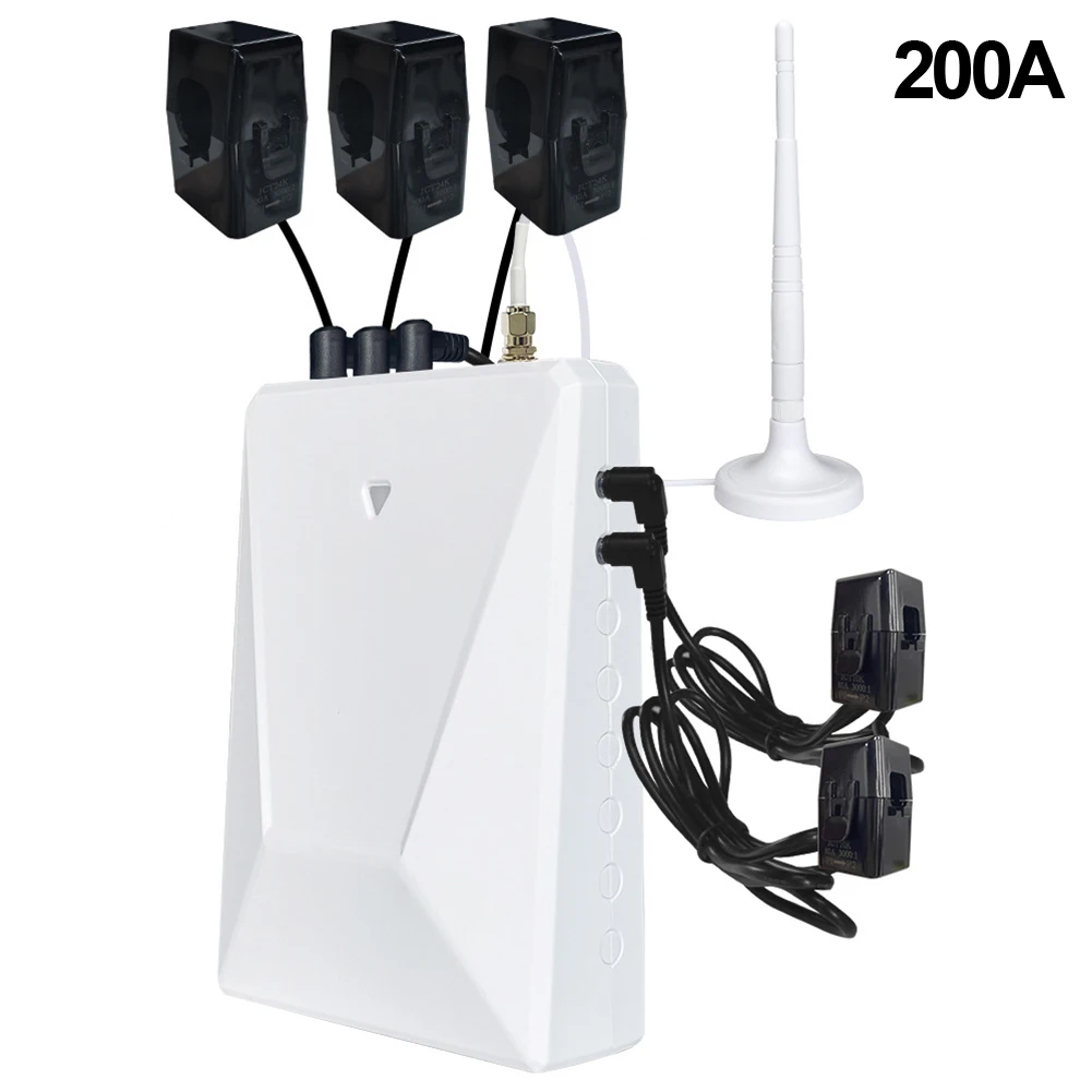 Monitoraggio remoto dell'energia Monitor di potenza bidirezionale Monitoraggio dei dati in tempo reale Integrazione del sistema solare Compatibilità versatile