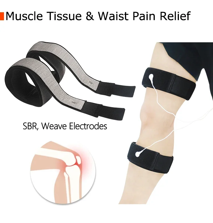 Conductive Knee Sleeve Relieve Knee Pain for Joint Pain Relief Arthritis and Injury Recovery use with TENS unit
