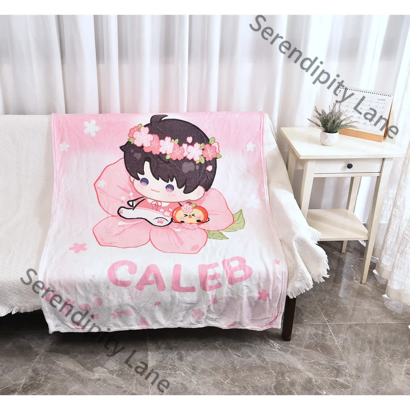Love And Deepspace Sylus Rafayel Zayne Xavier Caleb Bed Sheet Caroset Anime Colleagues Ambitus Flannel Blanket Quilt Cosplay