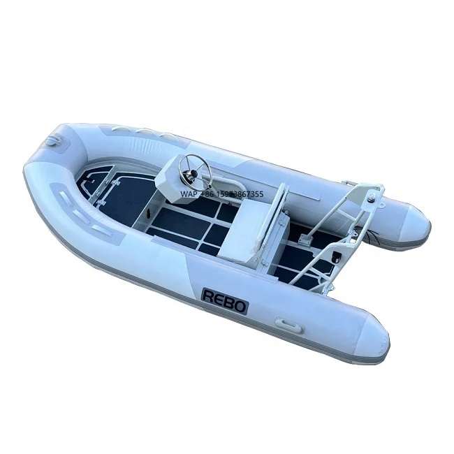 

Rhib 330 11ft Small Aluminum Hull RIB Boat PVC/Hypalon Inflatable Dinghy for Sale